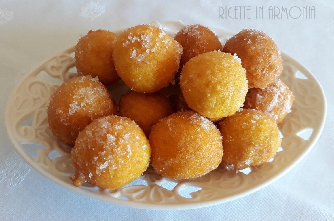 Frittelle dolci alla zucca
