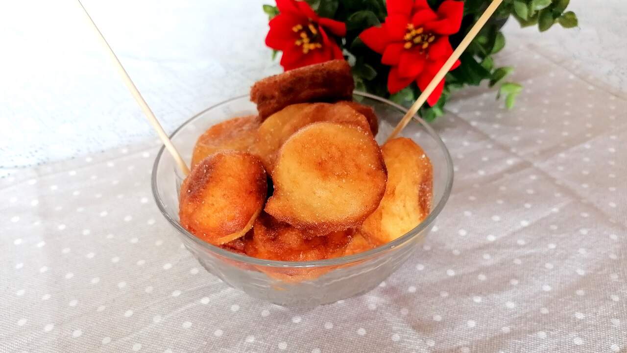 Frittelle dolci di ricotta veloci, facilissime