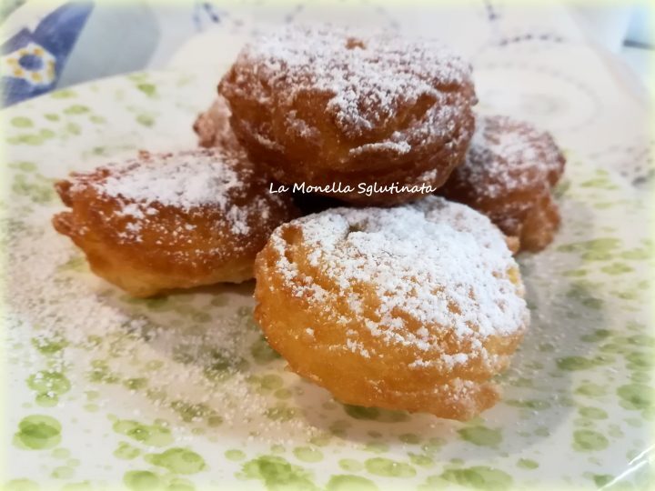 Frittelle soffici con mele senza glutine
