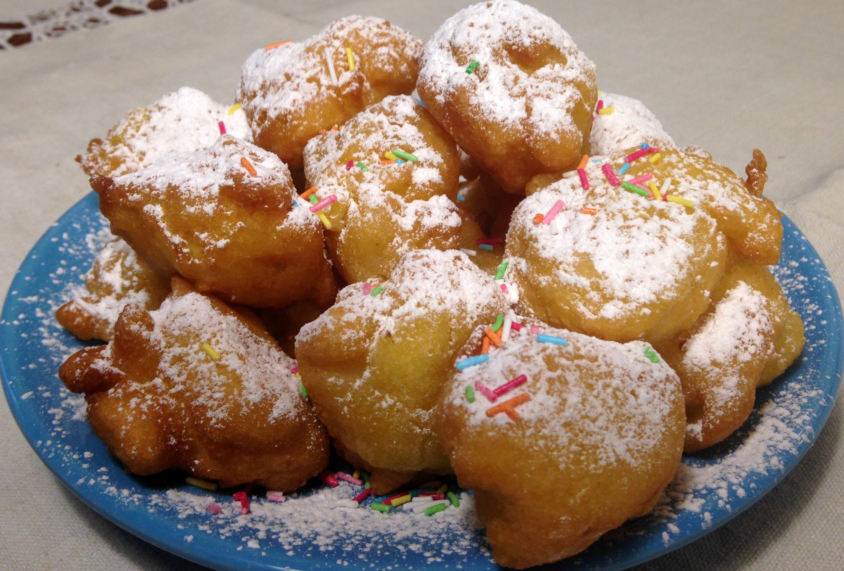 Frittelline con le pere