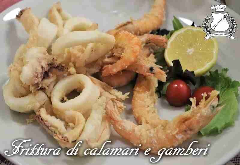 Frittura di calamari e gamberi