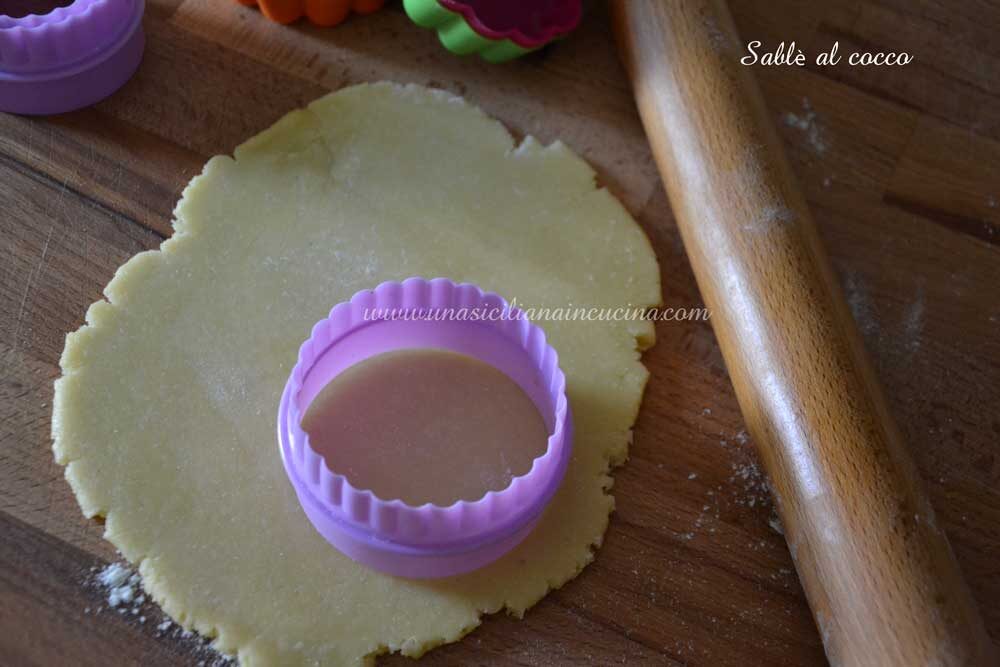 Frolla sablè al cocco per crostate e biscotti