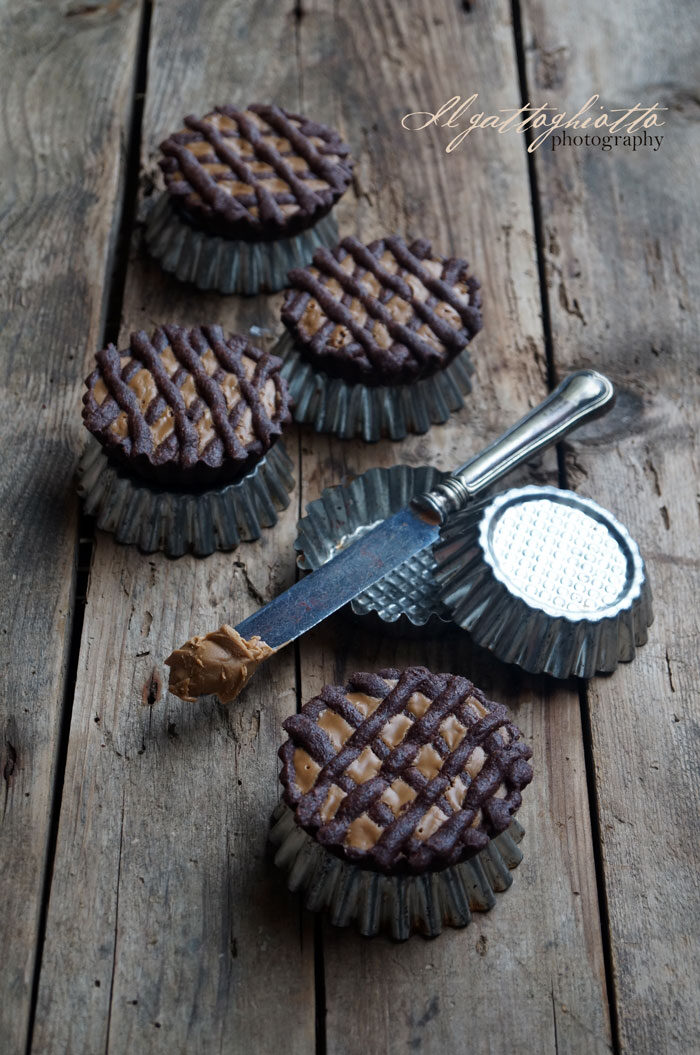 Frolline al cacao con crema di speculoos