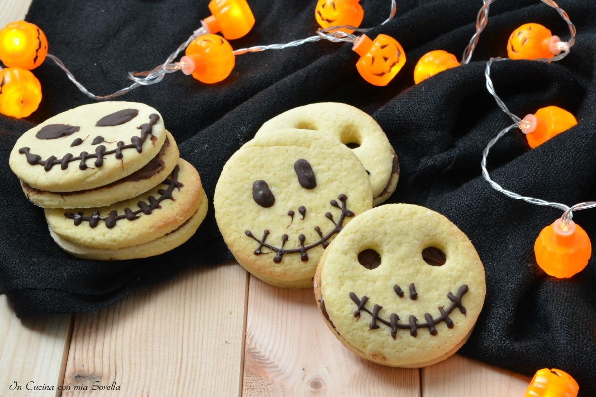 Frollini alla nutella di halloween