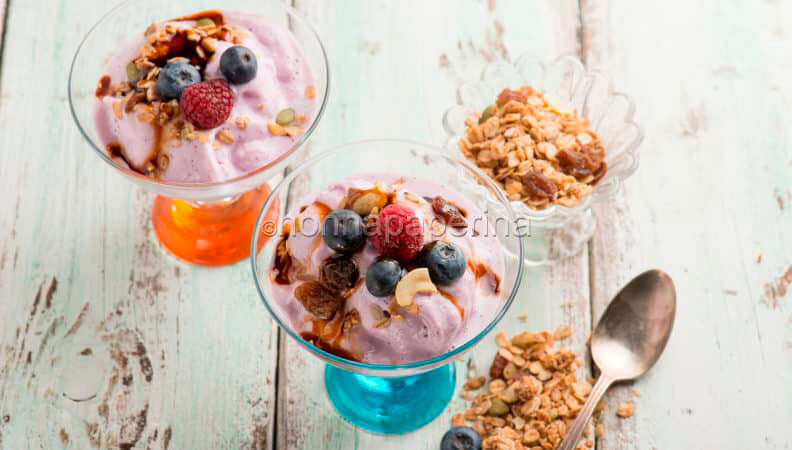 Frozen yogurt anche a casa! fresco, sfizioso e nutriente