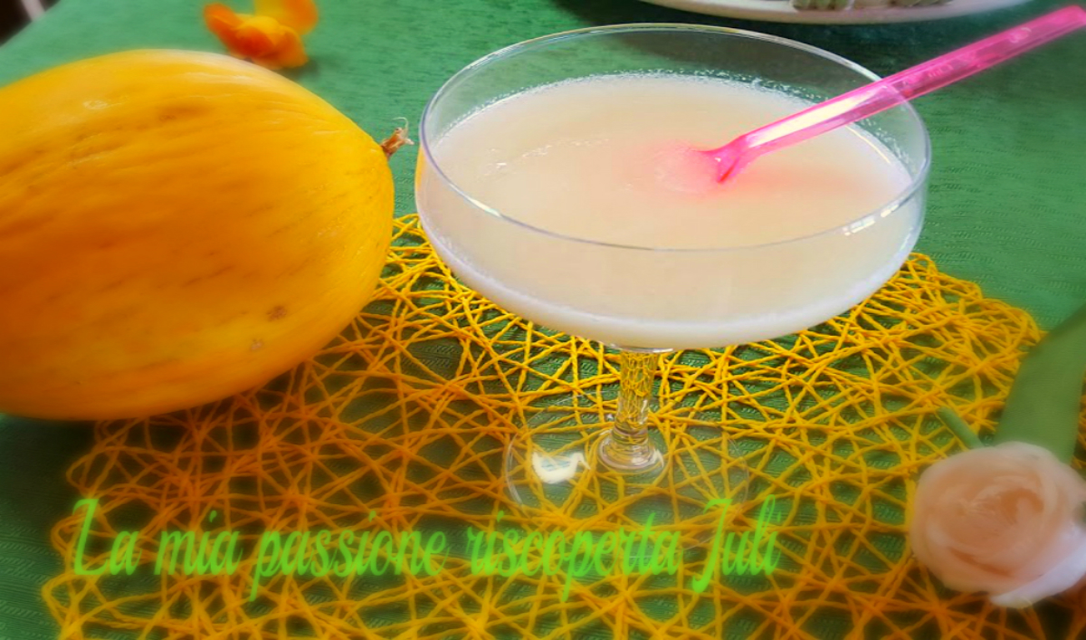 Frullato di melone bianco