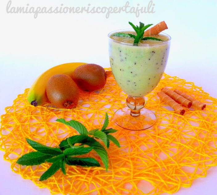 Frullato kiwi e banana