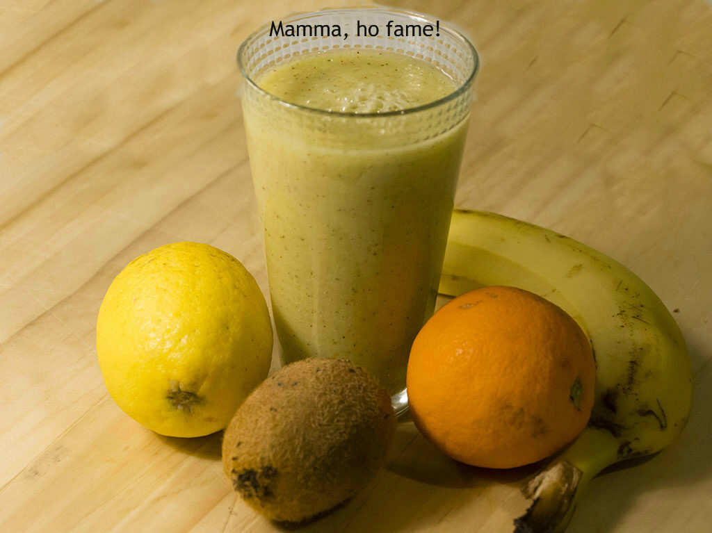 Frullato mimosa
