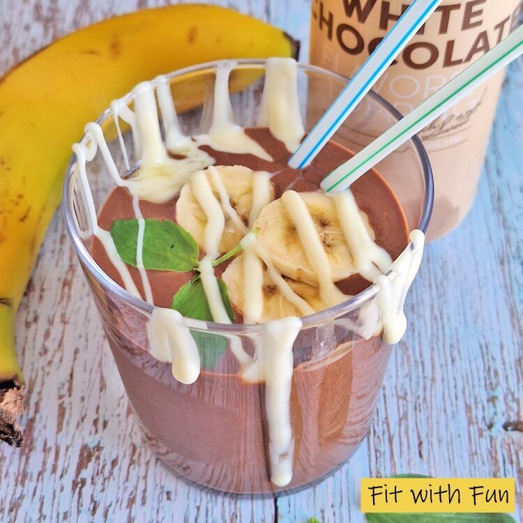 Frullato smoothie energetico proteico e senza lattosio