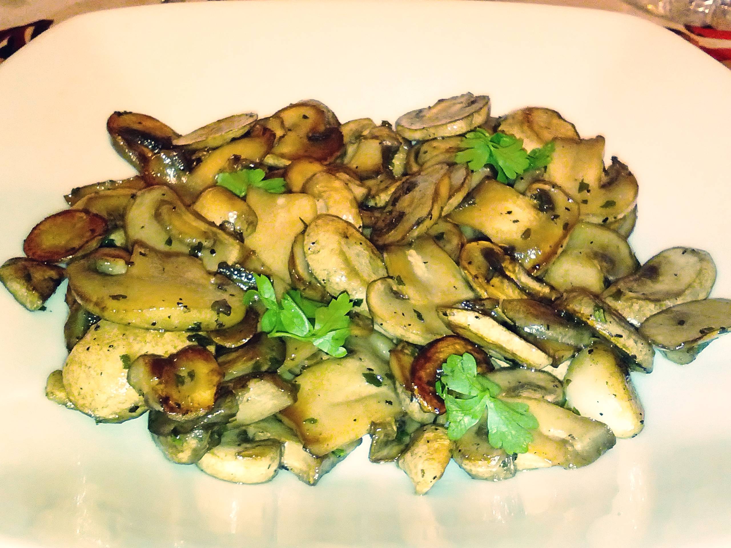 Funghi al microonde