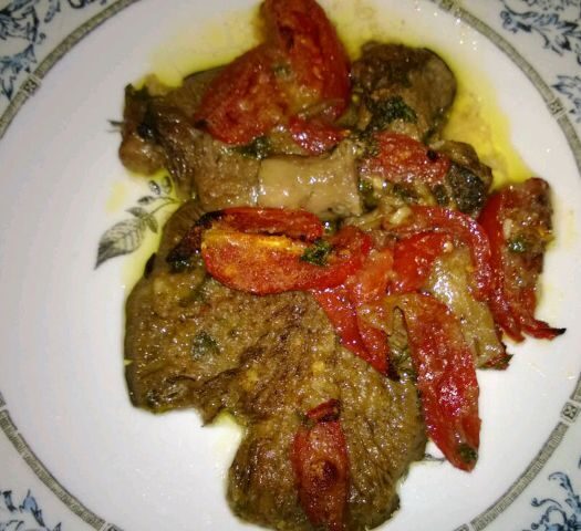 Funghi cardoncelli gratinati (per 4)