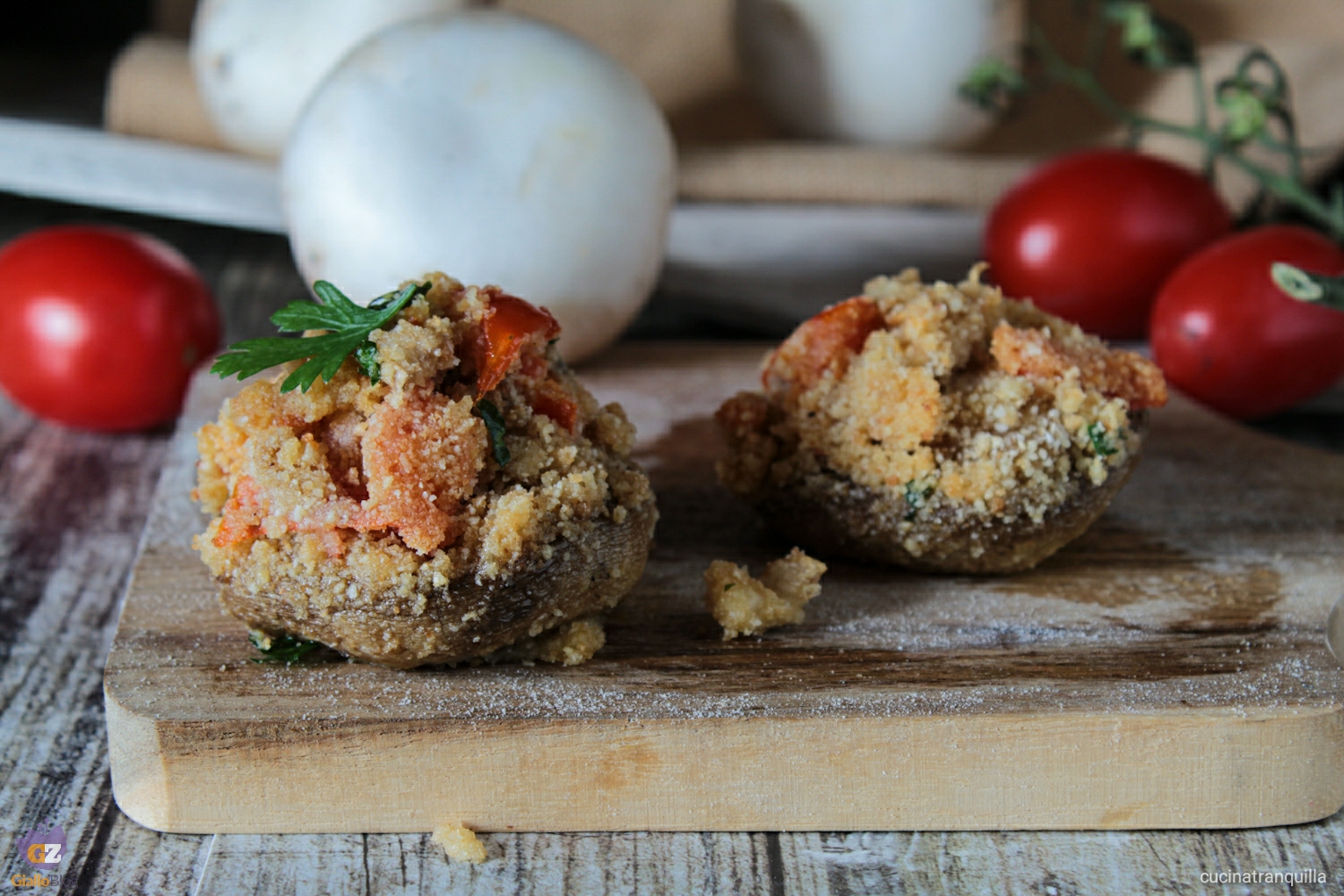 Funghi farciti