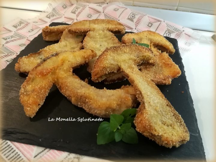 Funghi porcini fritti senza glutine