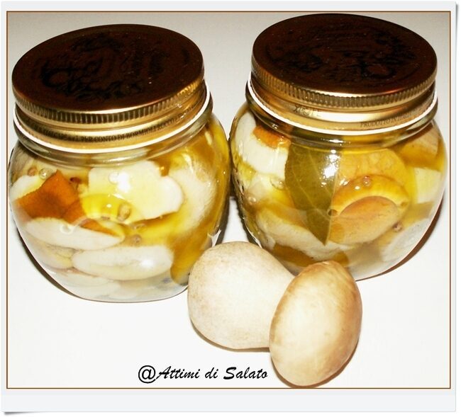 Funghi porcini sott’olio