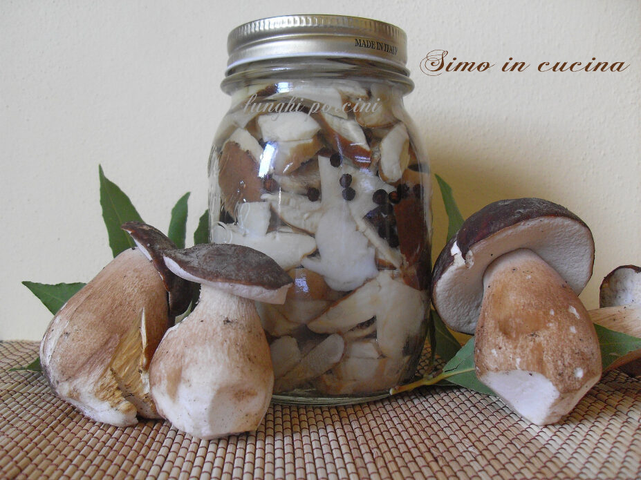 Funghi porcini sott'olio