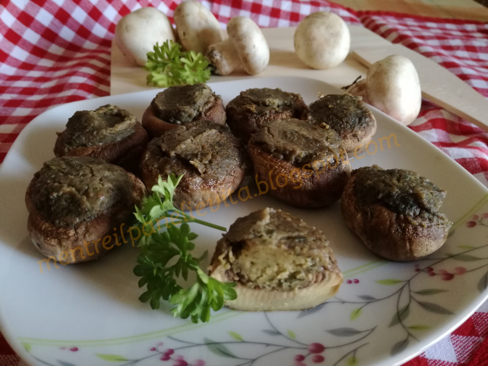Funghi ripieni