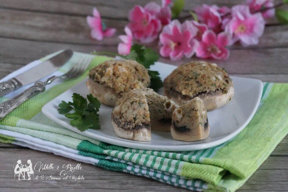 Funghi ripieni