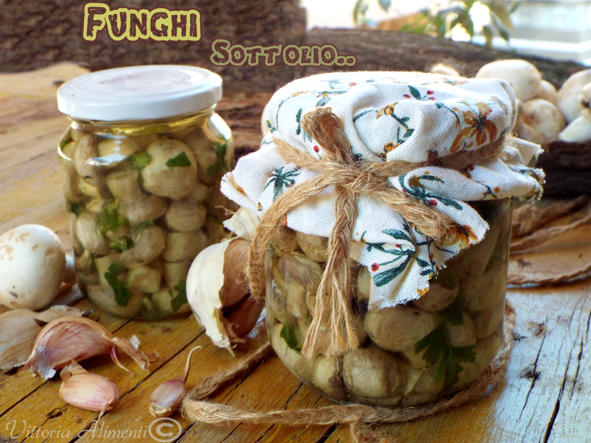 Funghi sott’olio
