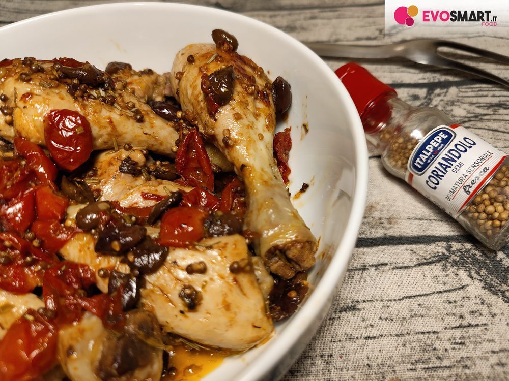 Fusi di pollo al coriandolo