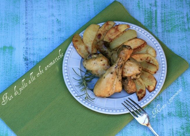 Fusi di pollo alle erbe aromatiche