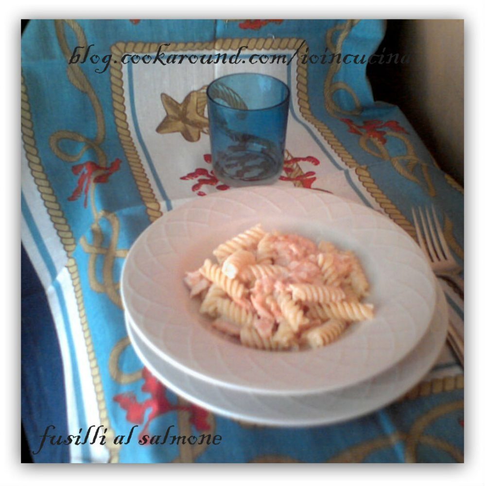 Fusilli al salmone