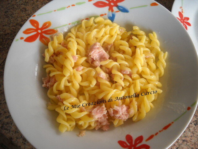 Fusilli al tonno senza glutine