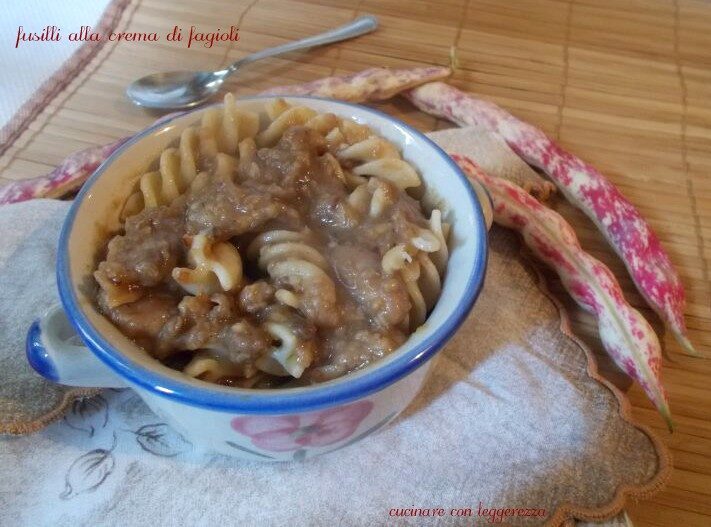 Fusilli alla crema di fagioli