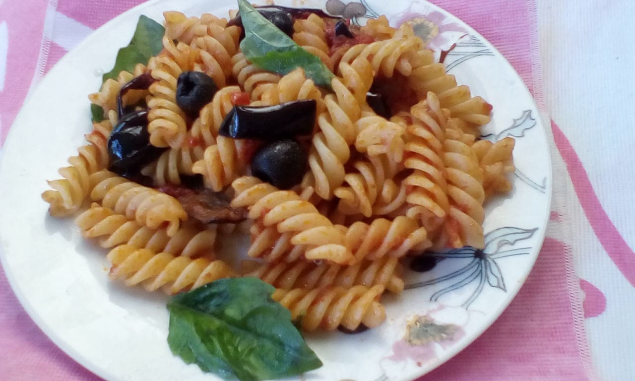 Fusilli alle melanzane