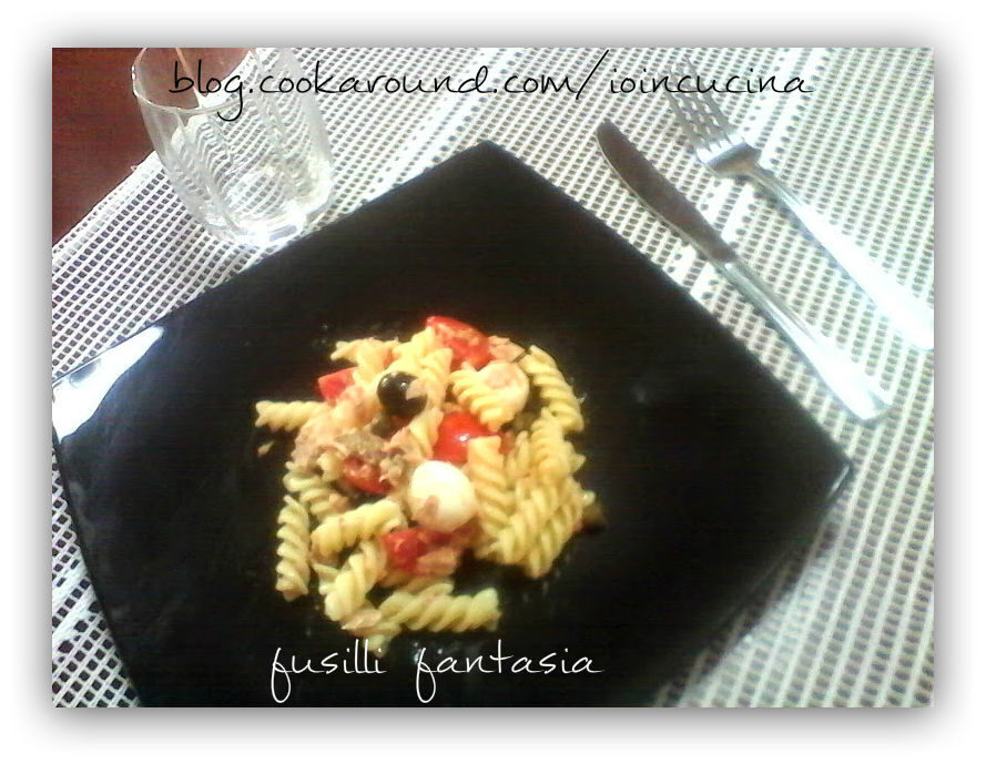 Fusilli fantasia – piatto freddo