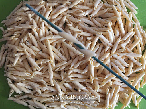 Fusilli fatti in casa