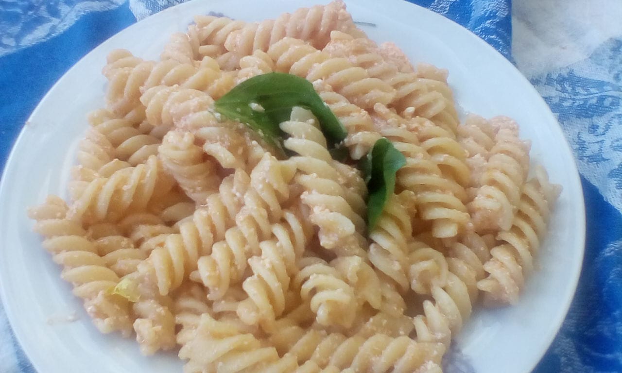 Fusilli in salsa rosa