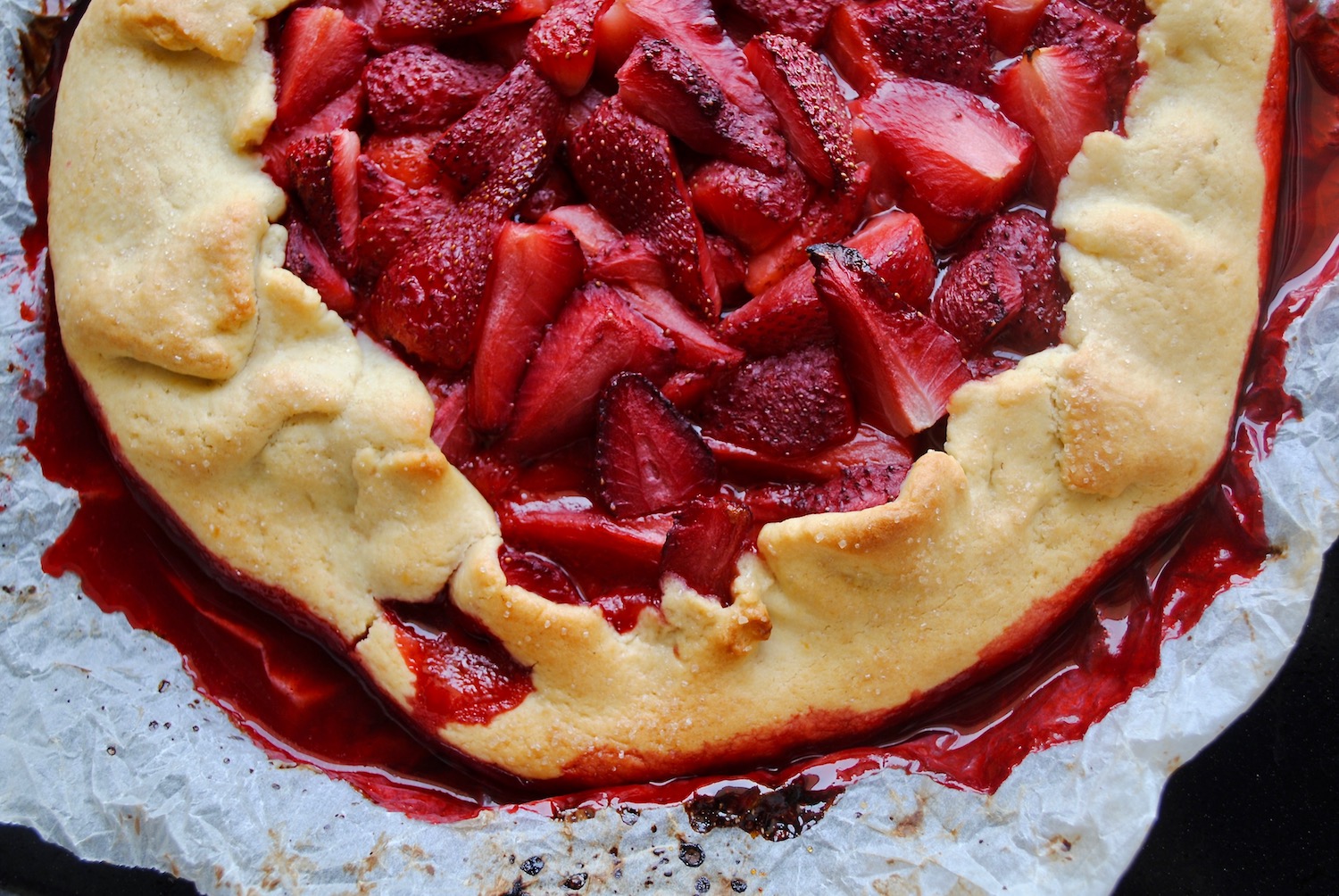 Galette alle fragole