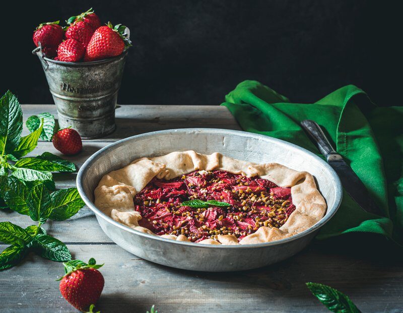 Galette alle fragole