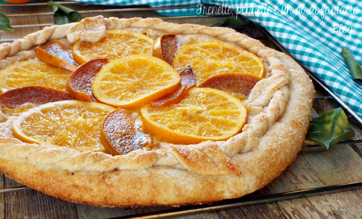 Galette arancia e caco
