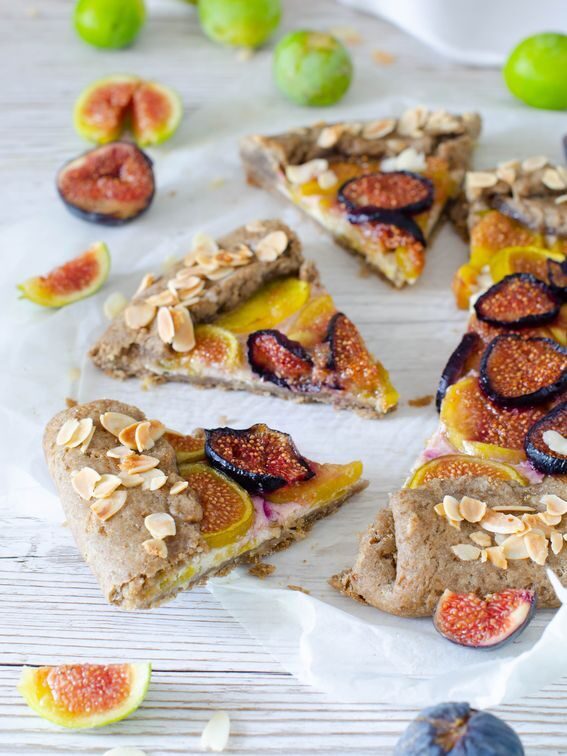 Galette con fichi e yogurt – ricetta senza lattosio