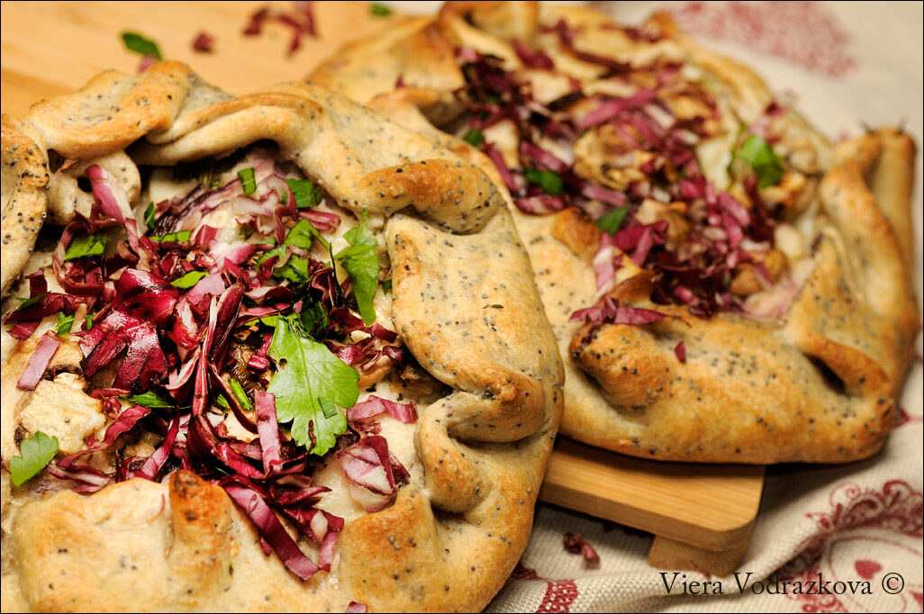 Galette di farro semiintegrale con il cuore cremoso