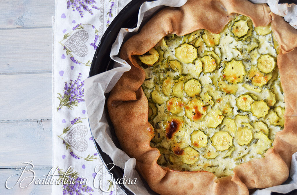 Galette zucchine e quark