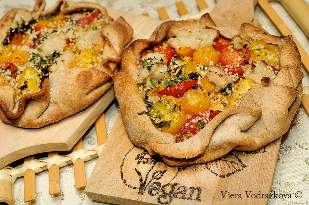 Gallette gusto pizza con erbe provenzali e vegformaggio