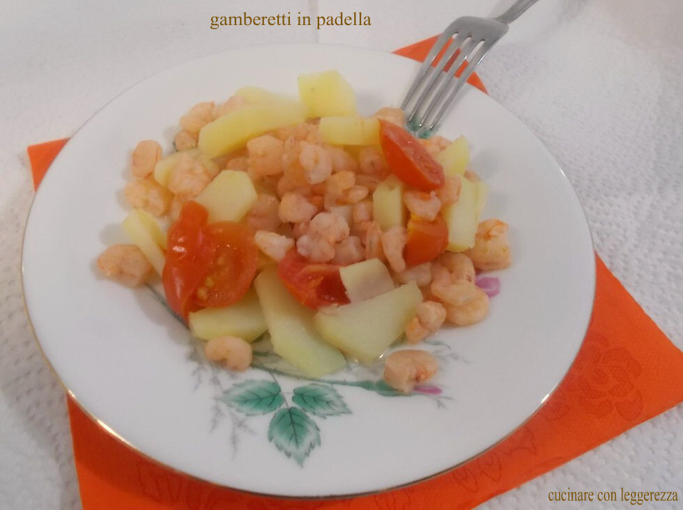 Gamberetti in padella