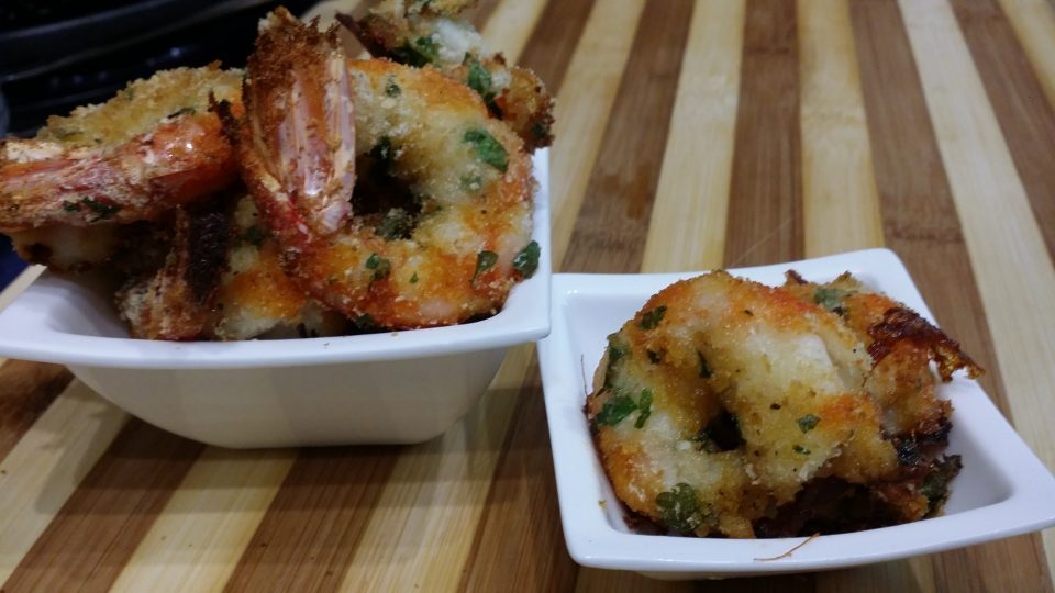 Gamberi gratinati