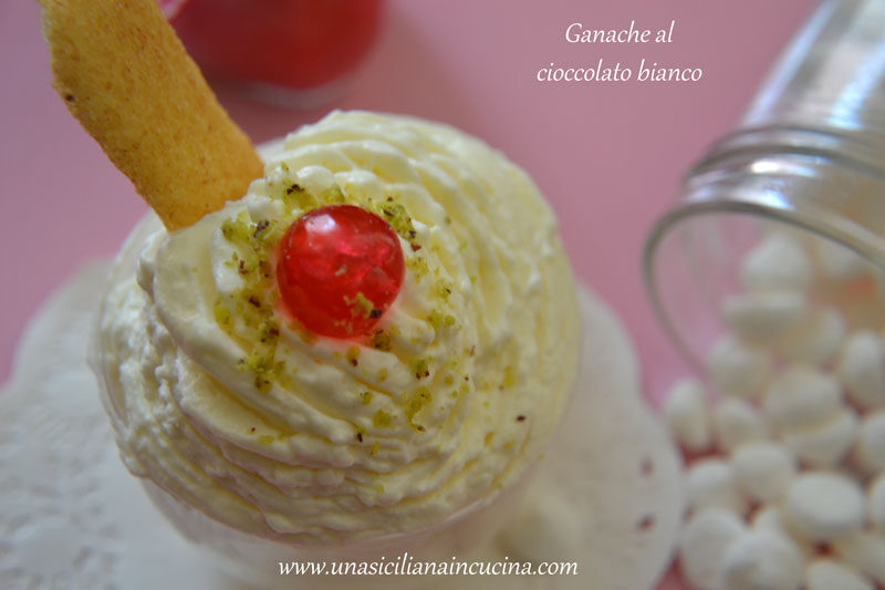 Ganache al cioccolato bianco