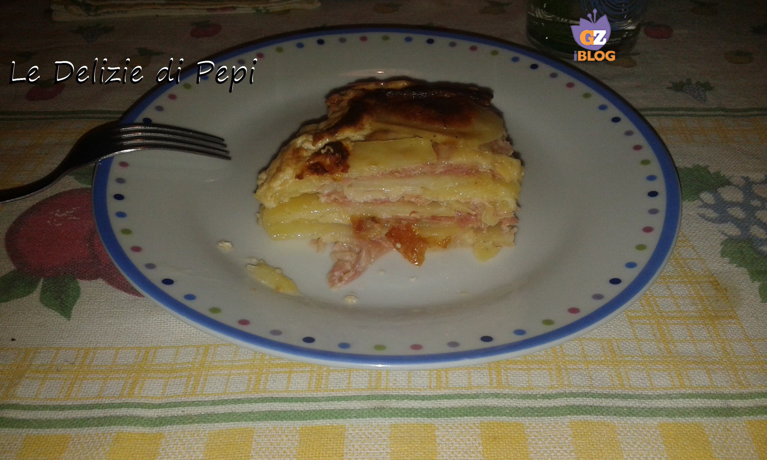 Gateau di patate e formaggio