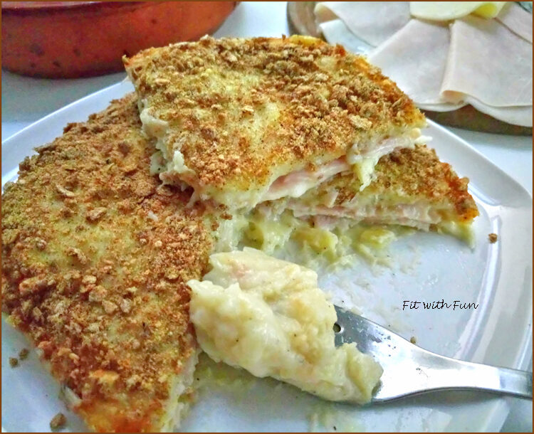 Gateau di patate fit e light al microonde