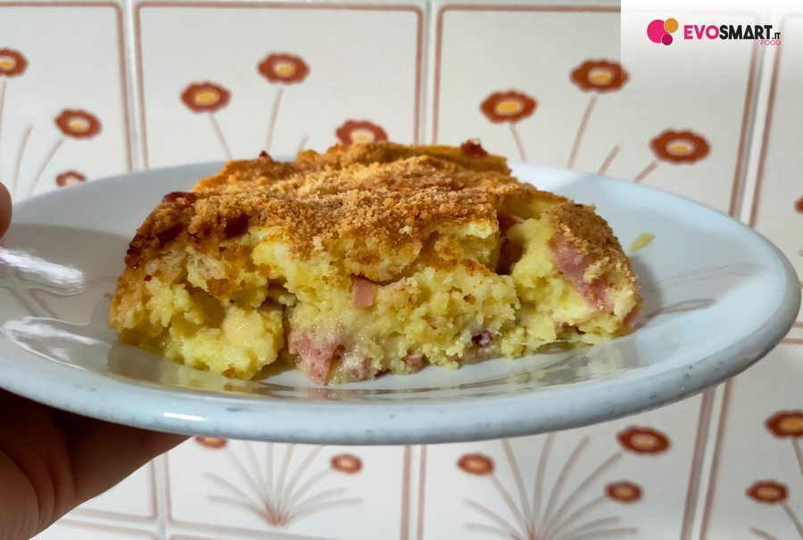 Gateau di patate senza glutine e senza lattosio