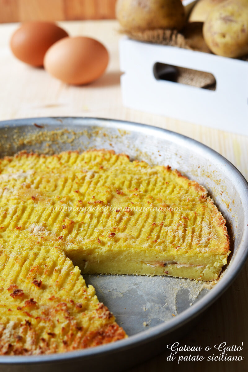 Gateau o Gatto di patate siciliano