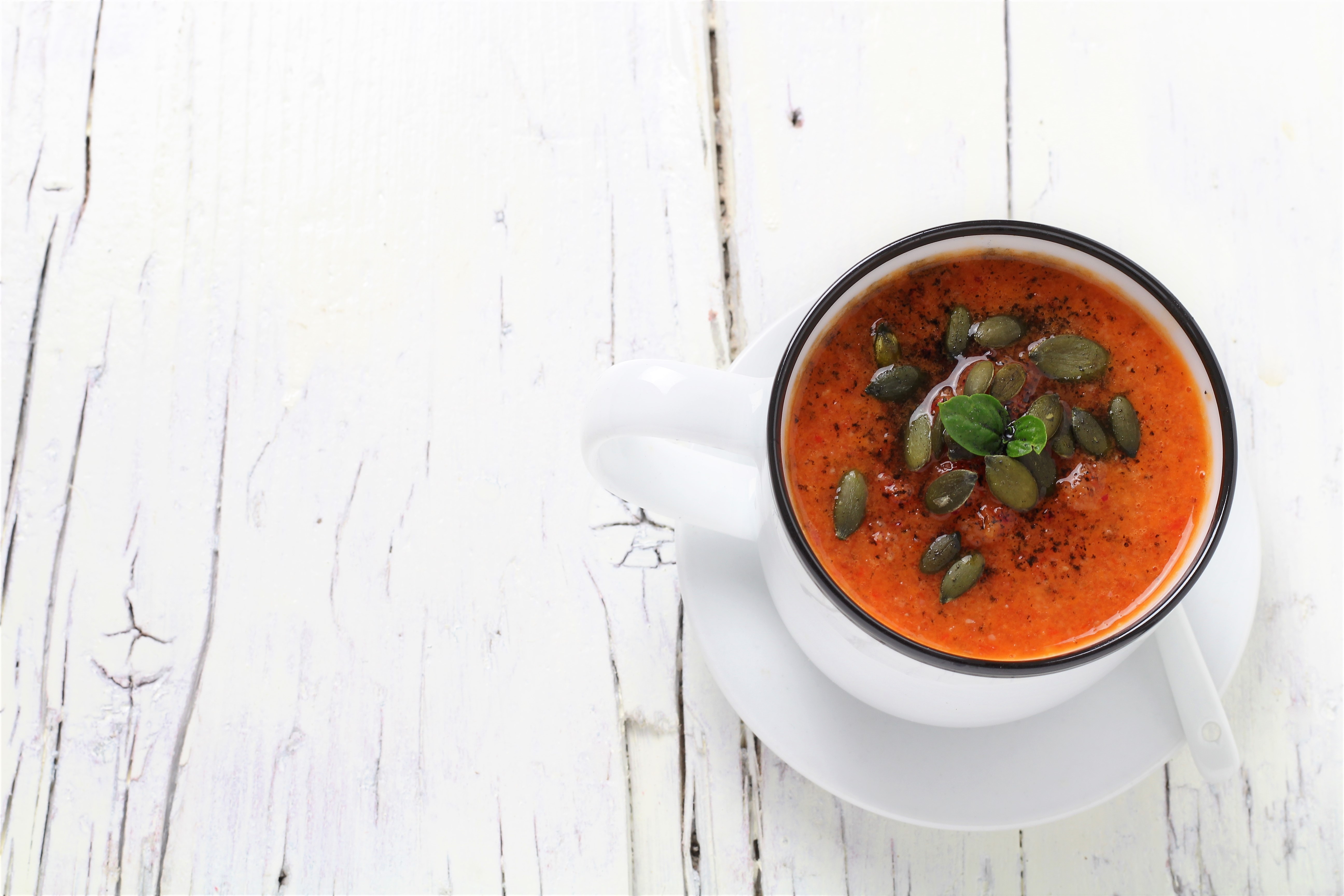 Gazpacho di anguria e pomodori