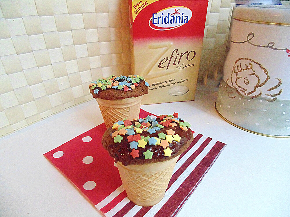 Gela muffin al cioccolato| Ricetta golosa con Zefiro