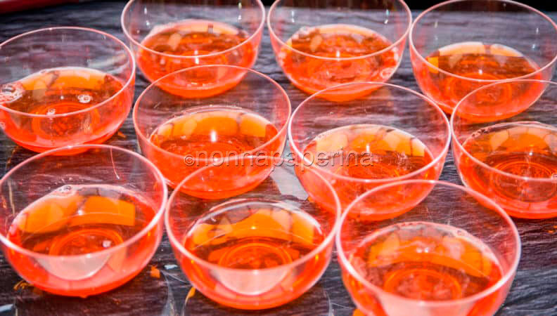Gelatina di aperol per un cenone di capodanno chic