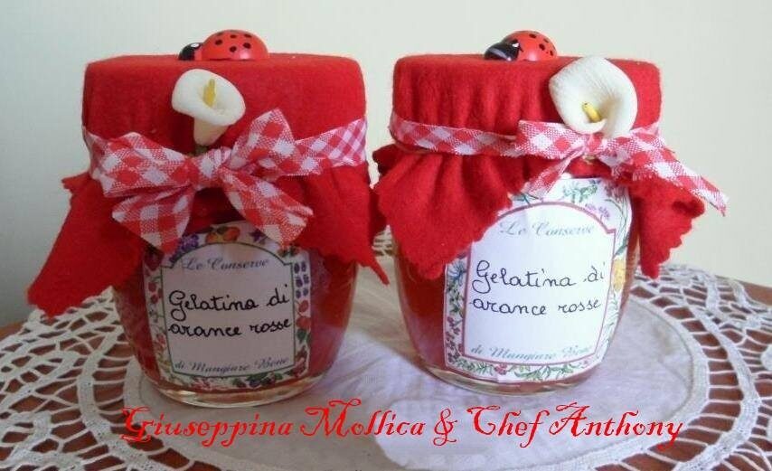 Gelatina di arance con fruttapec
