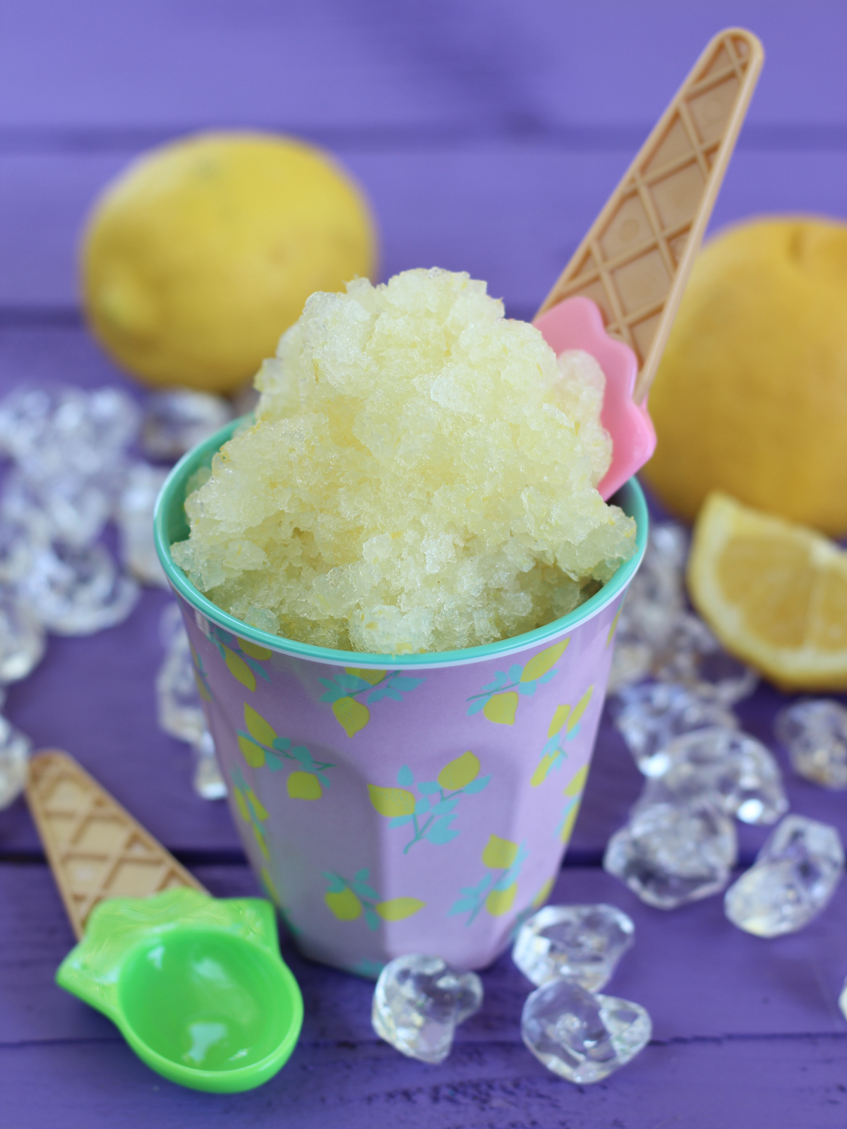 Gelatino al limone (granita homemade)